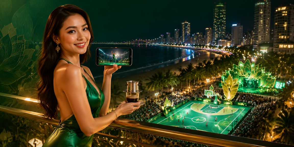 Khách hàng sử dụng dịch vụ cá cược trực tuyến trên điện thoại tại Đà Nẵng